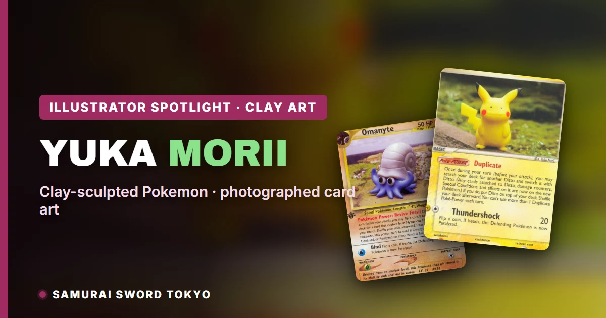 Yuka Morii Pokemon Cards: Clay-Art Illustrator Guide