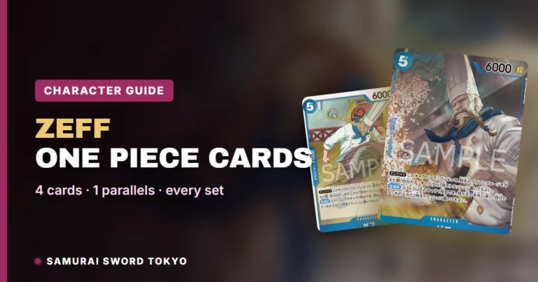Zeff One Piece Cards Guide: Every Card, Parallel & Set (2026)