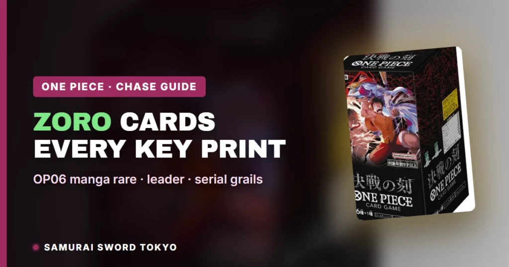 Zoro One Piece Cards: Manga Rare, SEC & Leader Guide 2026