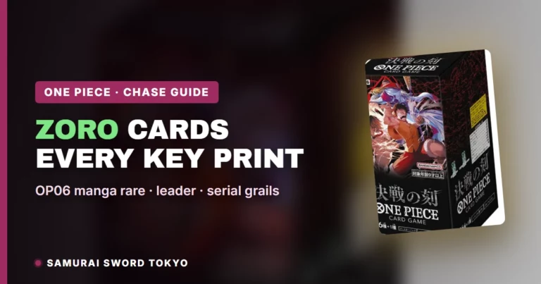 Zoro One Piece Cards: Manga Rare, SEC & Leader Guide 2026