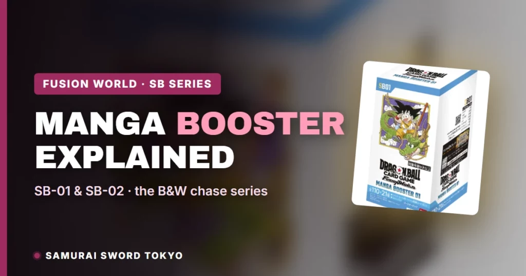 Dragon Ball Manga Booster (SB01 & SB02) Explained: The Toriyama