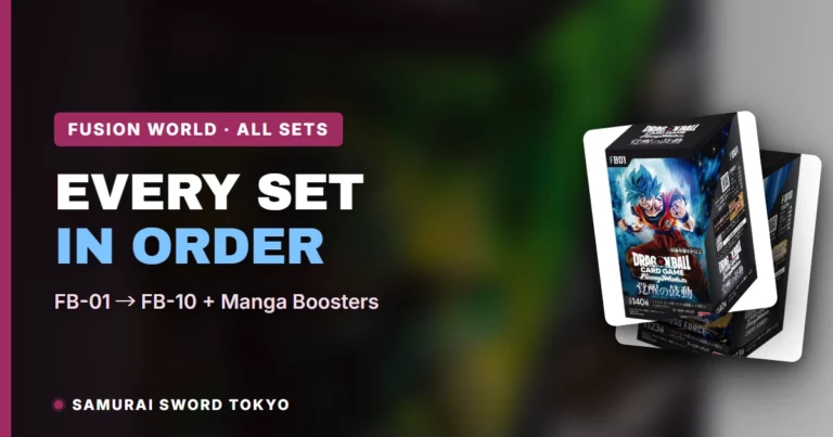 Dragon Ball Fusion World Sets in Order: FB01–FB10 + Manga Boosters [2026]