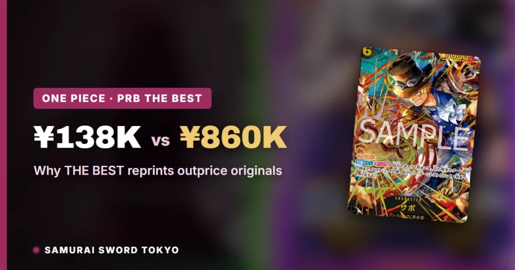 ONE PIECE CARD THE BEST (PRB-01 & PRB-02): Why These Reprints Outprice Originals