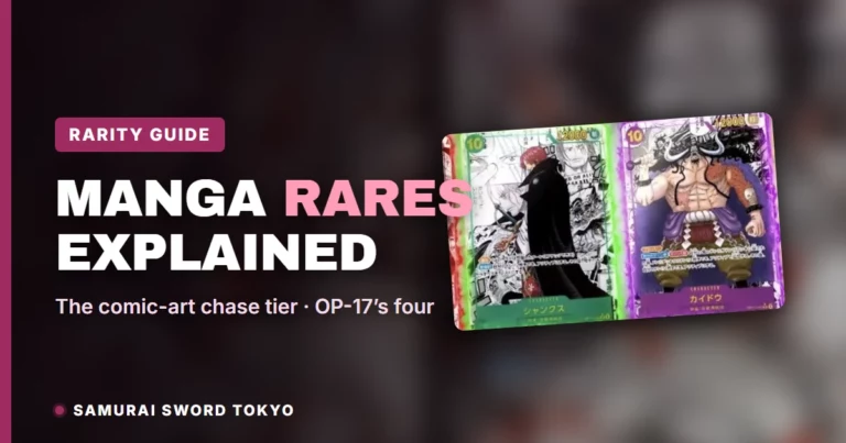 One Piece Manga Rare Cards Explained: The Comic-Art Chase Tier