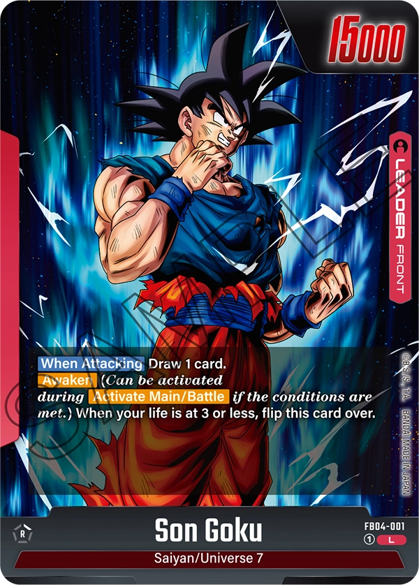 Son Goku [FB04-001] Leader, FB04 Ultra Limit