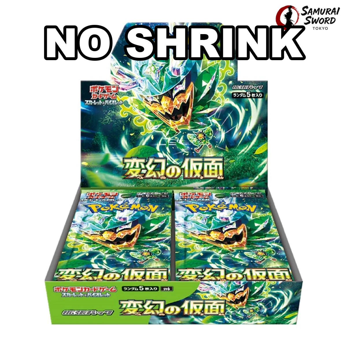 【No Shrink】SV6-Transformation Mask Japanese Pokemon Booster Box &mdash; versiegeltes Produkt