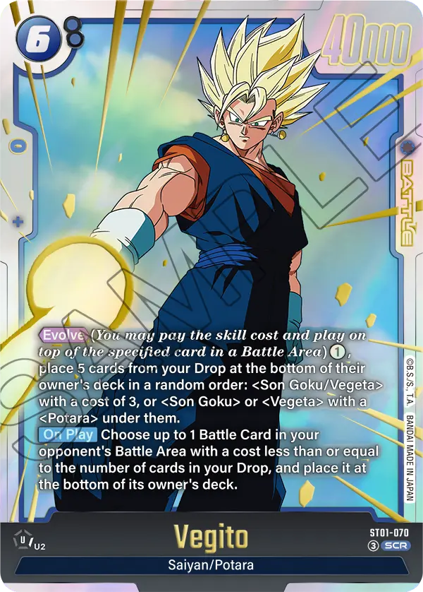 ST-01 Story Booster 01 Card List — Fusion World (2026)