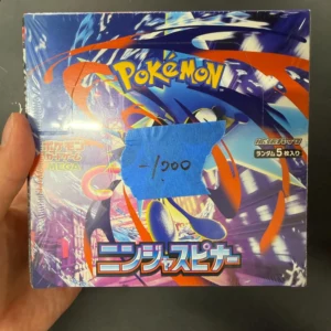 M4-Ninja Spinner Japanese Pokemon Booster Box - Damaged Box