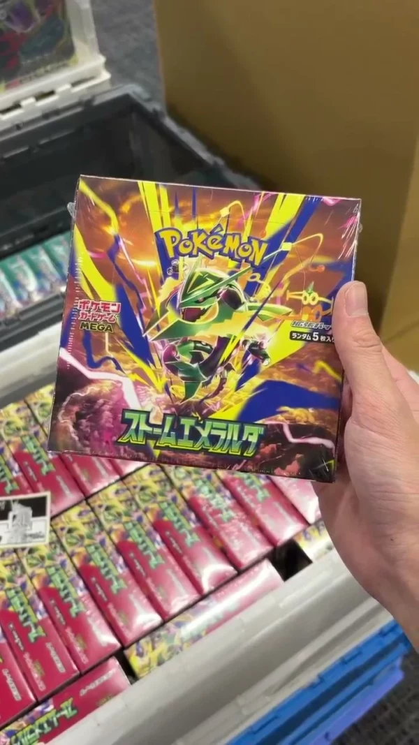 M6 Storm Emeralda Booster Box Japanese Pokemon Card - Samurai