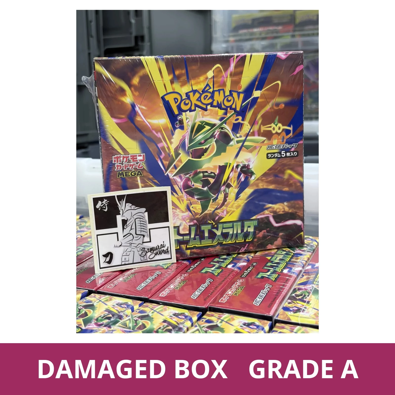 No Shrink】M6 Storm Emeralda Booster Box Japanese Pokemon Card
