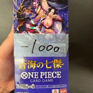 OP-14 The Azure Sea’s Seven Booster Japanese One Piece Booster Box - Damaged Box