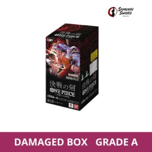 OP-16 The Time of Battle Japanese One Piece Booster Box - Damaged Box - regular product image with Damaged Box Grade A label