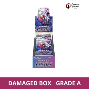 S10A-Dark Phantasma Japanese Pokemon Booster Box - Damaged Box - regular product image with Damaged Box Grade A label
