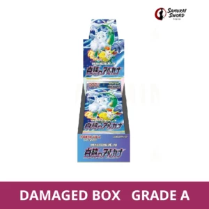 S11A-Incandescent Arcana Japanese Pokemon Booster Box - Damaged Box - regular product image with Damaged Box Grade A label