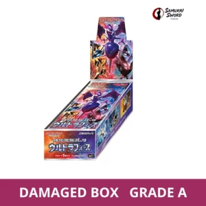 SM5+-Ultra Force Japanese Pokemon Booster Box - Damaged Box - regular product image with Damaged Box Grade A label