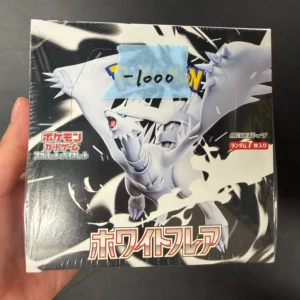 SV11W-White Flare Japanese Pokemon Booster Box - Damaged Box