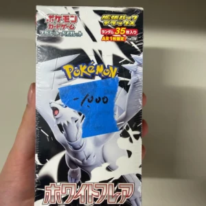 SV11W-White Flare DX Japanese Pokemon Booster Box - Damaged Box