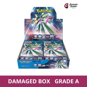 SV4M-Future Flash Japanese Pokemon Booster Box - Damaged Box - regular product image with Damaged Box Grade A label