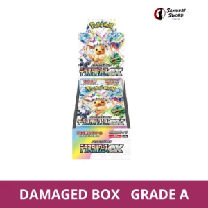 SV8A-Terastal Festival ex Japanese Pokemon Booster Box - Damaged Box - regular product image with Damaged Box Grade A label