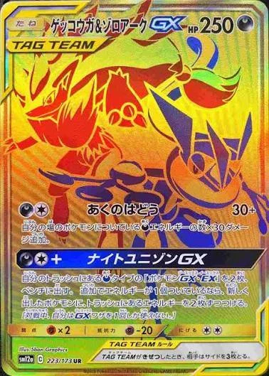 PSA10 Greninja & Zoroark GX UR[SM12a 223/173](High Class Pack 