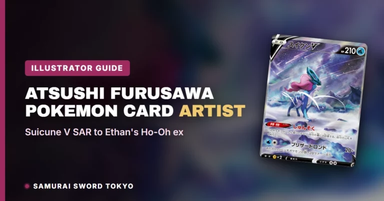 Atsushi Furusawa Pokemon Card Artist Guide: Suicune V SAR to Ethan’s Ho-Oh ex