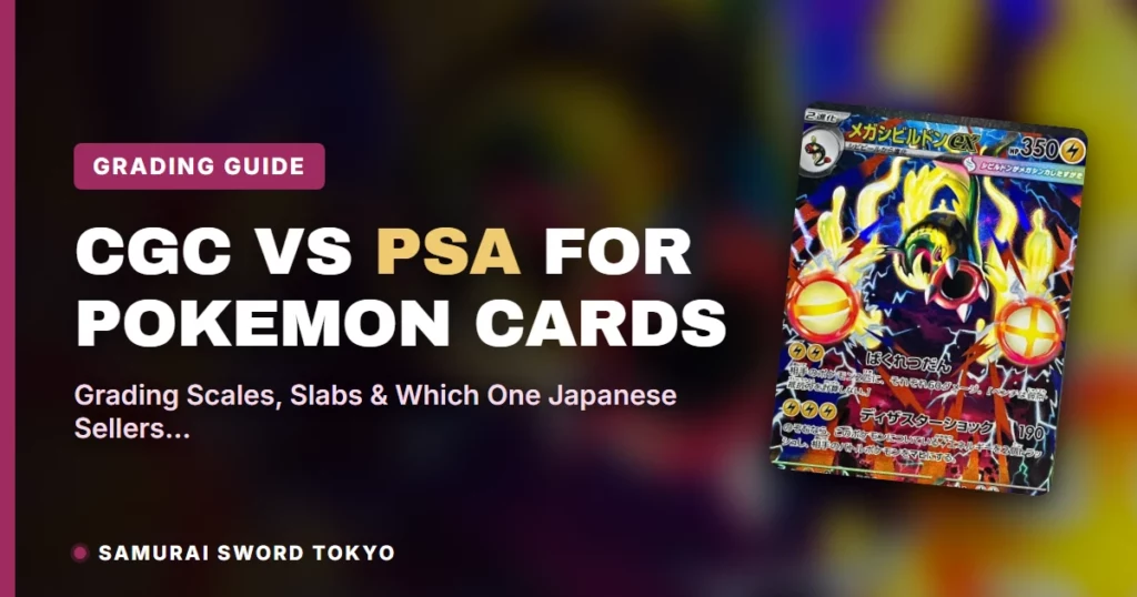 CGC vs PSA for Pokemon Cards: Grading Scales, Slabs & Which One Japanese Sellers Use