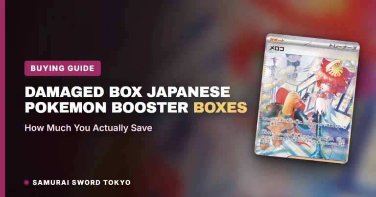 Damaged Box Japanese Pokemon Booster Boxes: How Much You Actually Save