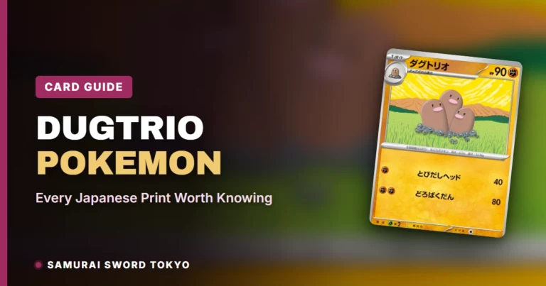 Dugtrio Pokemon Card Guide: Every Japanese Print Worth Knowing