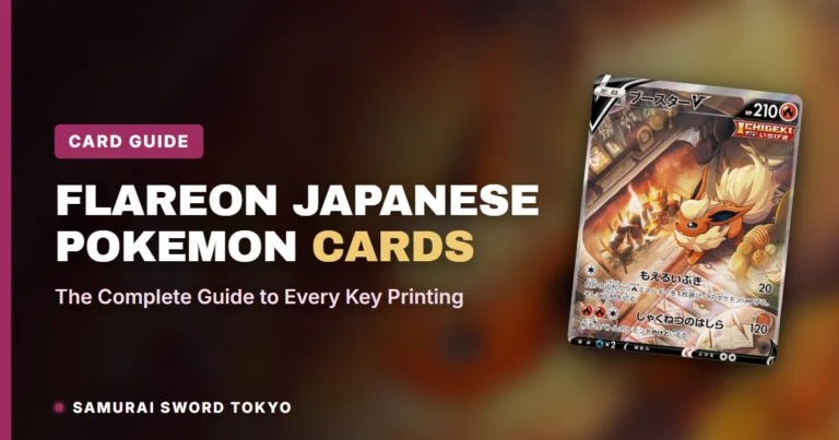 Flareon Japanese Pokemon Cards: The Complete Guide to Every Key Printing