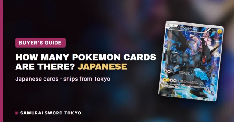 Wie viele Pokemon-Karten gibt es? Japanische Sets gezählt