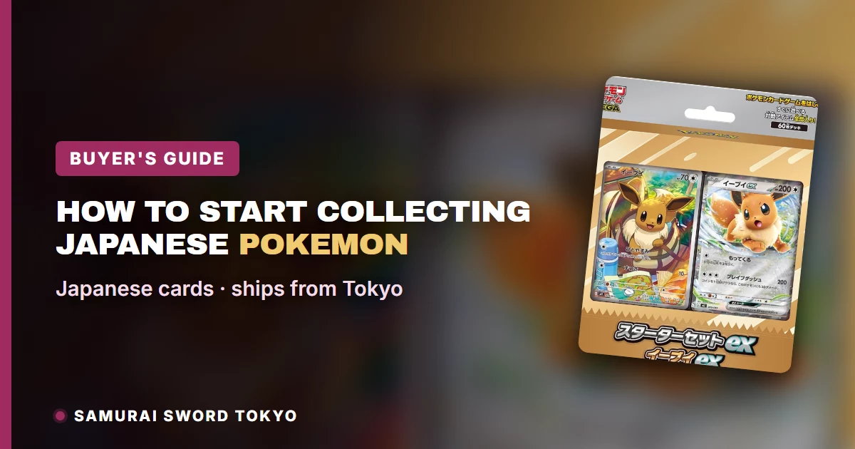So beginnen Sie mit dem Sammeln japanischer Pokemon-Karten: Starter Sets, Energietypen, Kartengröße und Grundlagen des PSA 10-Gradings