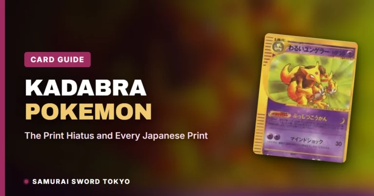 Kadabra Pokemon Card Guide: The Print Hiatus and Every Japanese Print