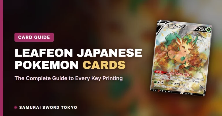 Leafeon Japanese Pokemon Cards: The Complete Guide to Every Key Printing