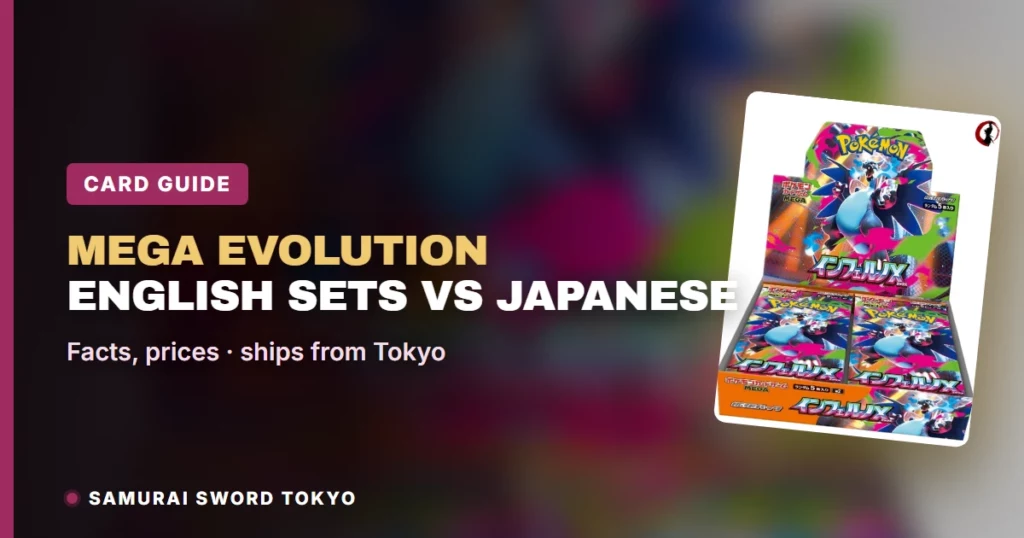 Mega Evolution English Sets vs Japanese Sets: A Pokemon Guide