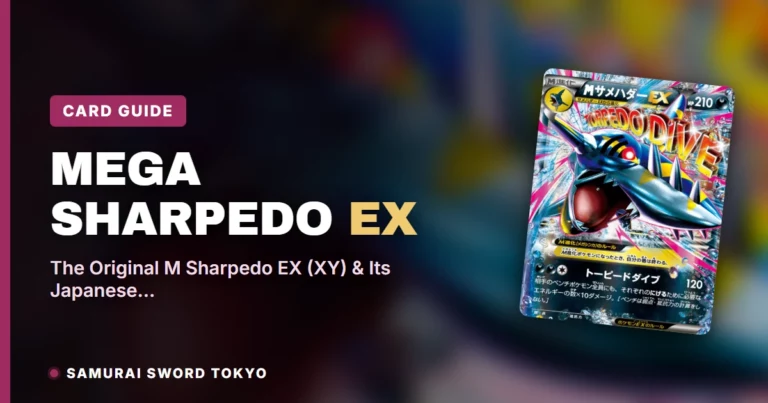 Mega Sharpedo ex Card Guide: The Original M Sharpedo EX (XY) & Its Japanese Prints