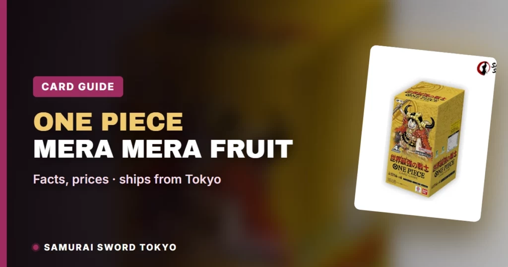 One Piece Mera Mera Fruit Tournament Products (Oct 3, 2026) Guide