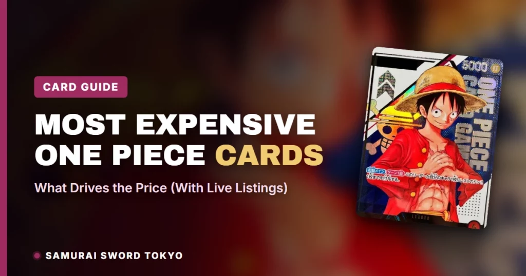 Most Expensive One Piece Cards: Live Price Rankings