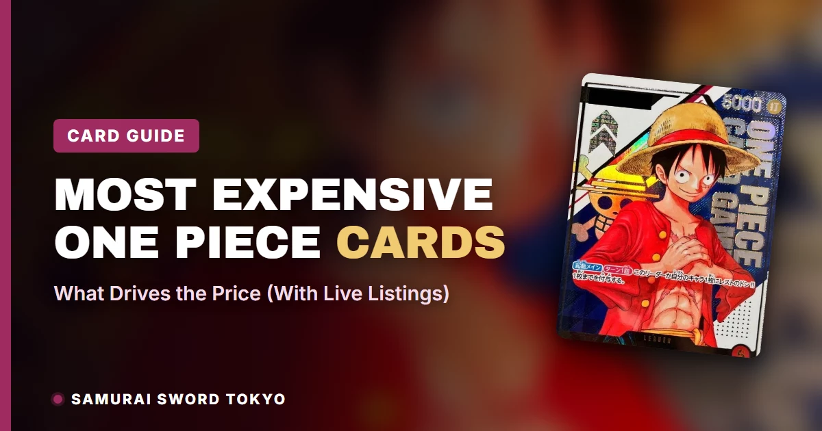 Most Expensive One Piece Cards: Live Price Rankings