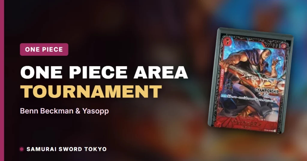 One Piece Area Tournament Card Guide: Benn Beckman & Yasopp