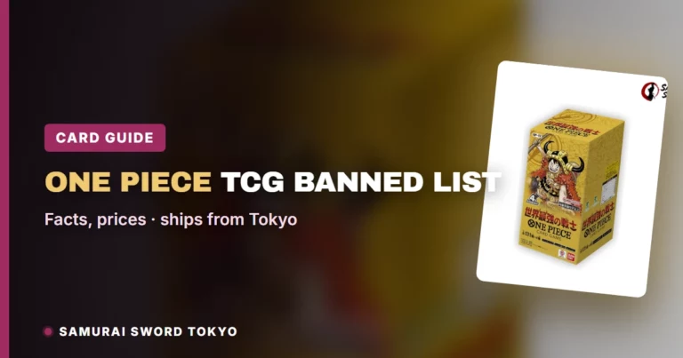 Liste des cartes bannies One Piece TCG (sept. 2026) : Mihawk OP14-020 et tous les bans
