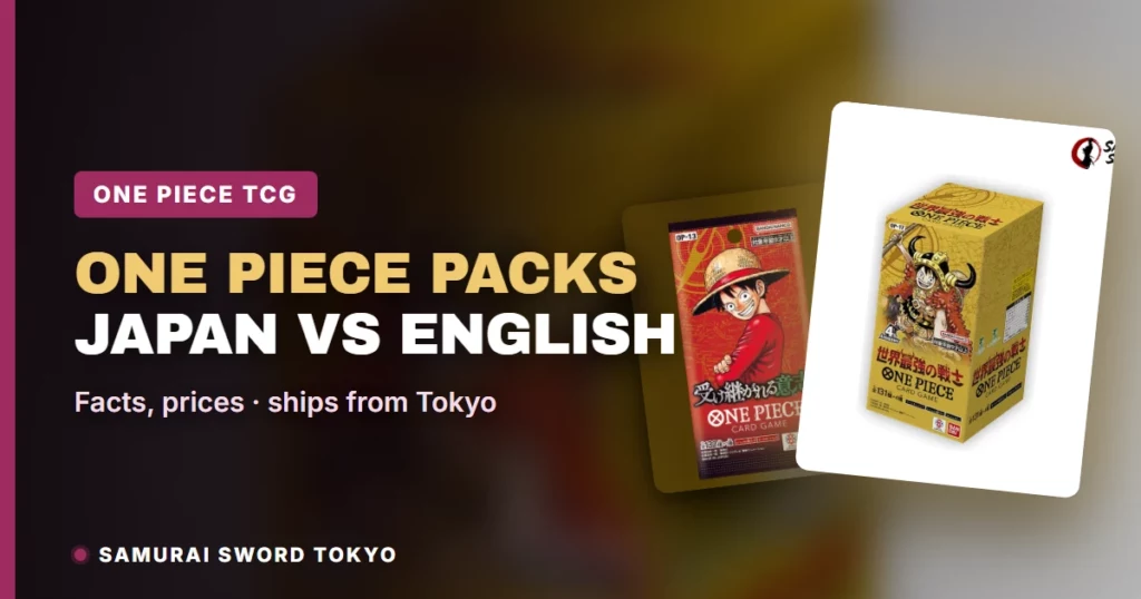 Booster Pack One Piece Card Game: Jepang vs Inggris, OP-13 hingga EB-05