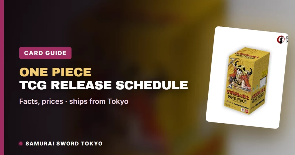 One Piece TCG Release Schedule 2026-2027: OP-18, EB-05, Mera Mera