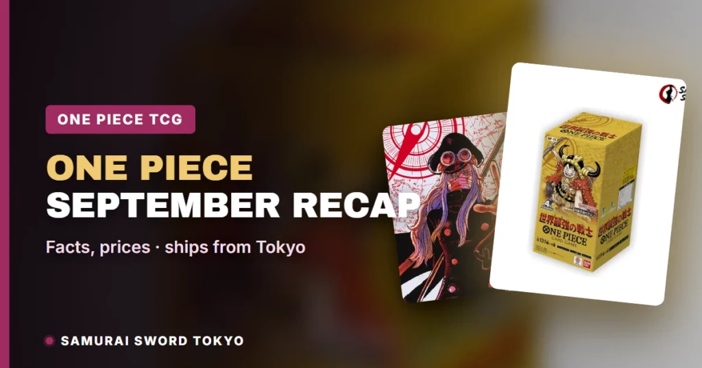 One Piece TCG News September 2026: OP14-020 Mihawk Banned Oct 12