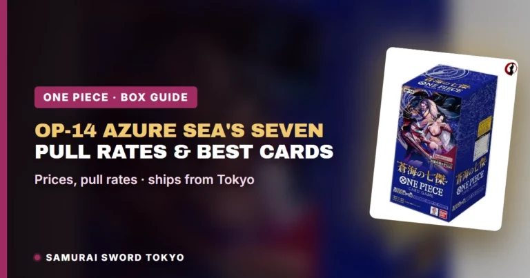 OP-14 Azure Sea's Seven booster box - pull rates and best cards guide