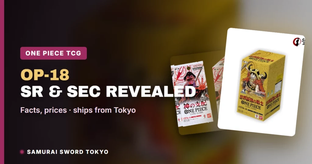 One Piece OP-18: Secret Rares en Amano Alt Art, gemeld vs. officieel
