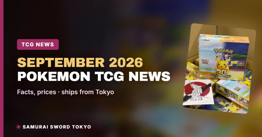 Pokemon TCG News September 2026: Official Updates vs Reported Items