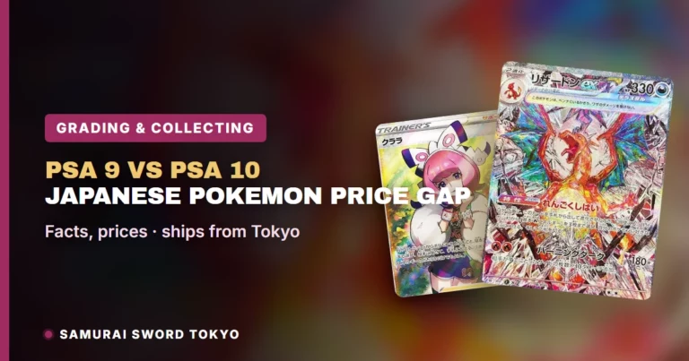 PSA 9 vs PSA 10 Japanese Pokemon Cards: Standards and Price Evidence