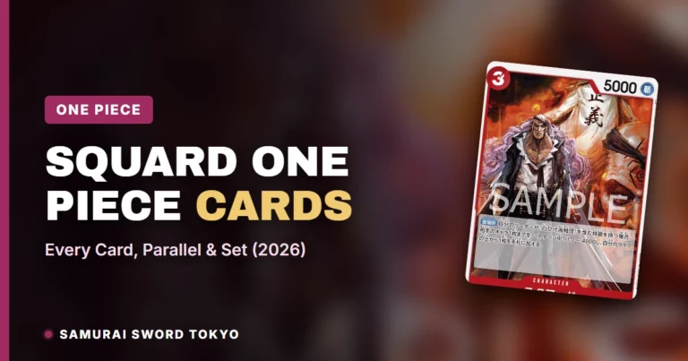 Squard One Piece Cards Guide: Every Card, Parallel & Set (2026)