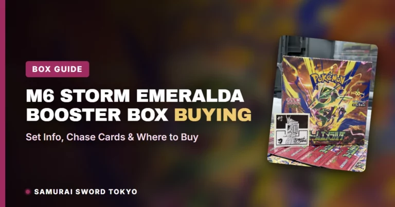 M6 Storm Emeralda Booster Box Buying Guide: Set Info, Chase Cards & Where to Buy