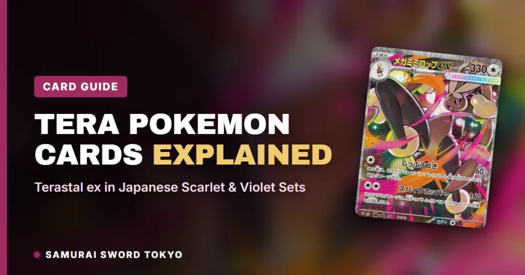 Tera-Pokémon-Karten erklärt: Terastal ex in den japanischen Scarlet & Violet-Sets